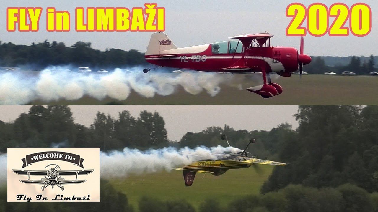 Авиашоу спортивной и малой авиации FLY IN LIMBAŽI - 22.08.2020, Латвия