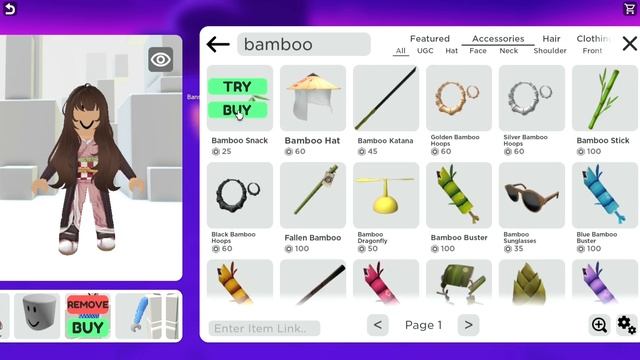 Скин Незуко в роблокс! Roblox Catalog смотреть онлайн