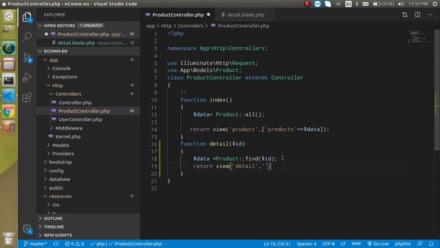 Laravel E-commerce Project #9 Product Details Page смотреть онлайн
