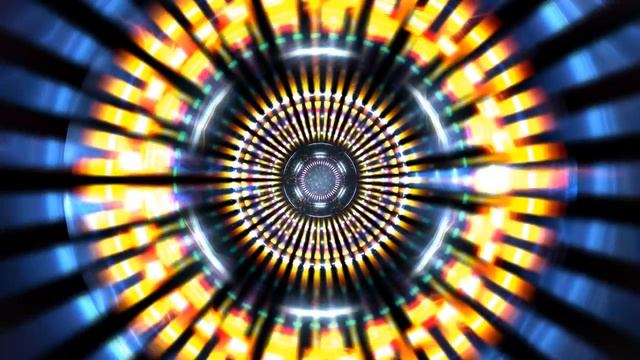 Music Video ♫ 80's Disco Retro Tunnel Zoom ♫ VJ Effect AA VFX смотреть онлайн