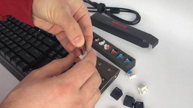 How to change the Redragon keyboard mechanical switches from Outemu смотреть онлайн