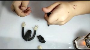 Как слепить Картуна кэта! Для начинающих! История Cartoon Cat ! Лепка из пластилина! SYPER ЛЕПКА!