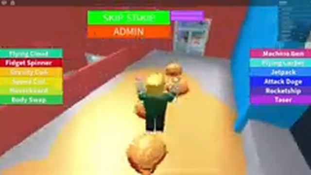 ПОБЕГ ИЗ СУПЕРМАРКЕТА! ОББИ КАРТА РОБЛОКС. Roblox ESCAPE EVIL SUPERMARKET OBBY смотреть онлайн