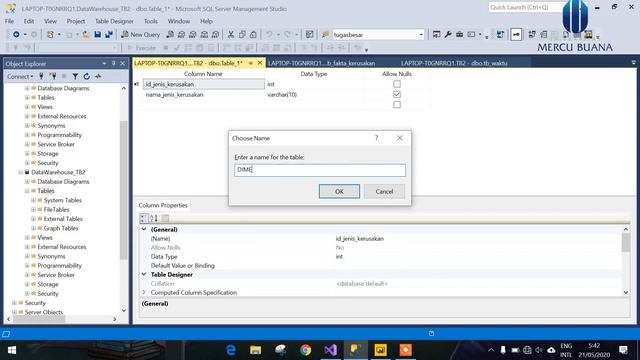 Membuat Data Warehouse dengan menggunakan SQL Server 2019 dan Power BI смотреть онлайн