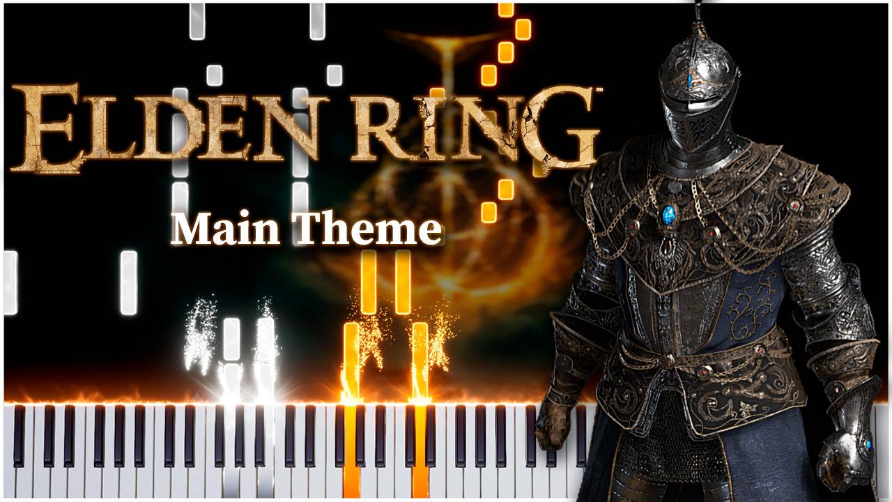 Главная тема (Elden Ring) 【 КАВЕР НА ПИАНИНО 】 смотреть онлайн