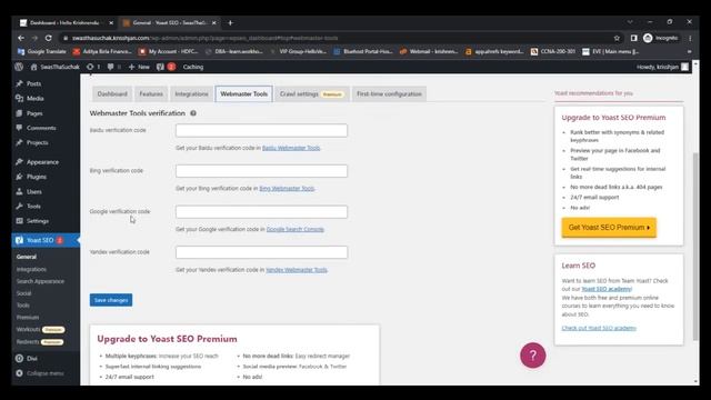 How to Add WordPress Site to Google Webmaster Tools Step by Step смотреть онлайн