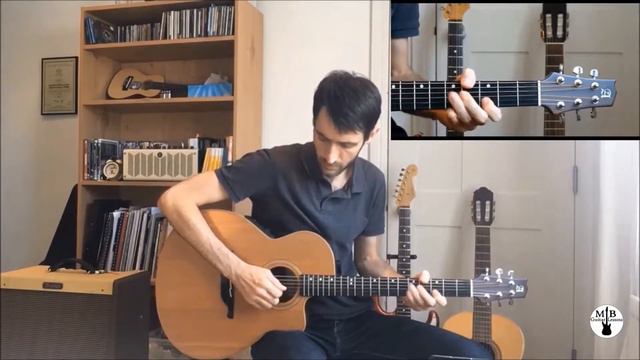 Pink Floyd - Wish you were here (opening solo cover) смотреть онлайн