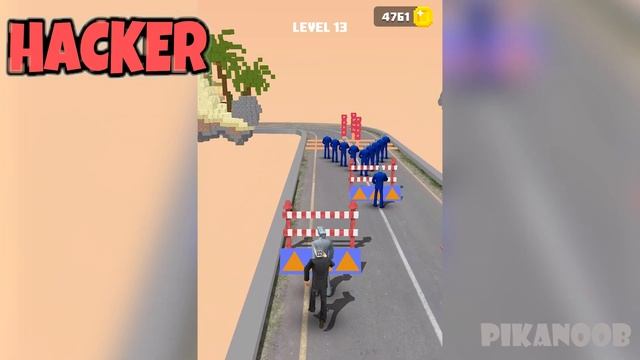 NOOB vs PRO vs HACKER vs GOD in Merge Toilet: Monster Battle смотреть онлайн