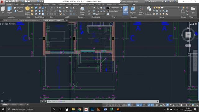 Video Casa 028 AUTOCAD 2019 смотреть онлайн