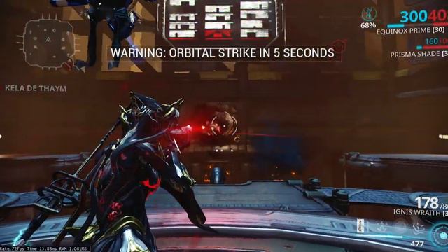 Warframe - Sortie/Incursion Assassination Kela De Thaym - Solo Equinox Prime смотреть онлайн