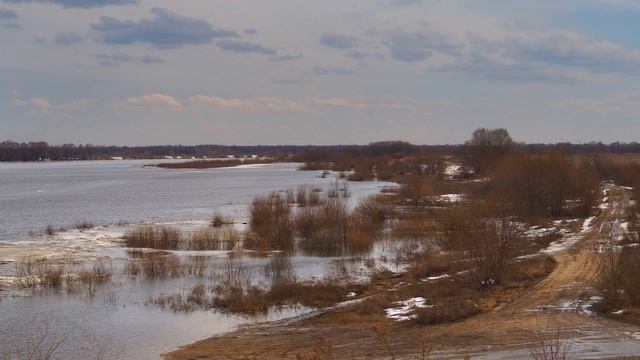 ВОДЫ ВЕШНИЕ, Ледоход на Оке, Карачарово, Муром, Весна 2022, Ice drift on the Oka, Karacharovo, Muro смотреть онлайн
