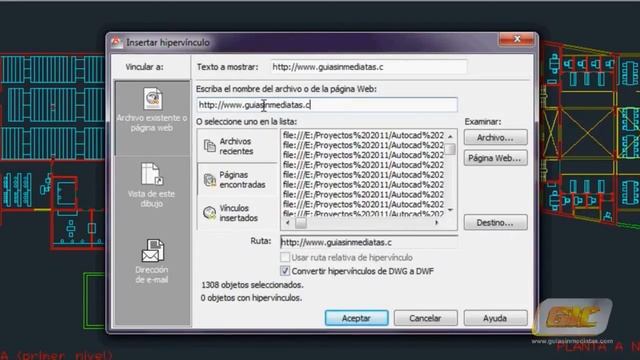 Autocad 2015. Tema 31.3 Hipervínculos en los dibujos. смотреть онлайн