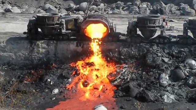 Енакиево. Шлаковый отвал смотреть онлайн