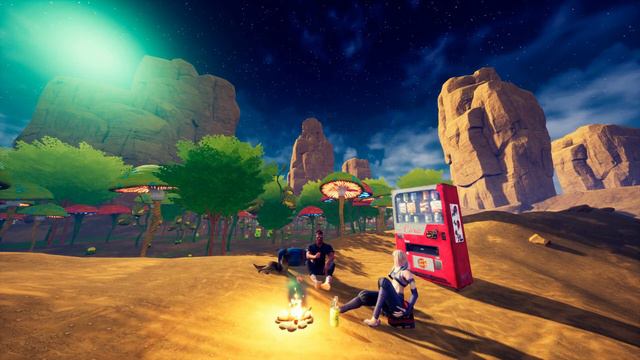 Chill Night On Mushroom Planet - Lofi Hip Hop / Chillhop / Jazzhop - Study / Relax / Camping Music