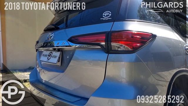 2018 TOYOTA FORTUNER G IN SILVER METALLIC | MARCH 2023 смотреть онлайн