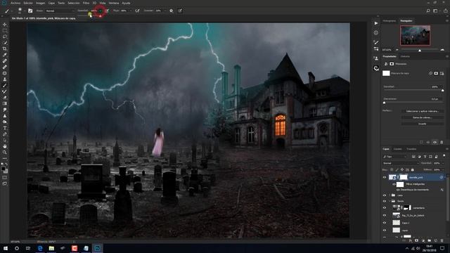 Manipulacion Photoshop Halloween смотреть онлайн