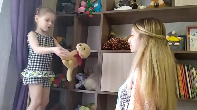 Стирка игрушек часть 1