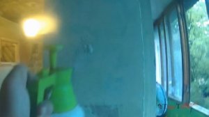 Декоративная штукатурка потолка. Простой дешевый вариант №1.