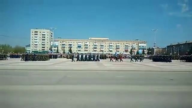 День Победы в Каменске-Уральском 2019. Парад наследников Победы смотреть онлайн