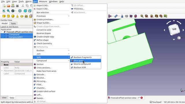 FreeCAD: Custom section views in TechDraw workbench by slicing bodies Learn Technical Drawing смотреть онлайн