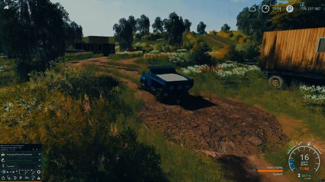 Farming Simulator 19 (CoursePlay+AutoDrive) Работа на карте «Балдейкино»