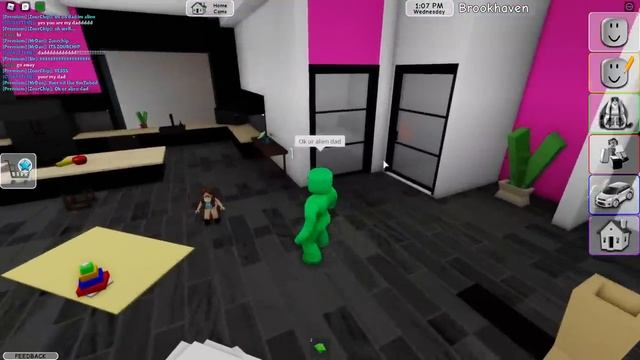 ALIENS IN BROOKHAVEN RP! (Roblox) смотреть онлайн