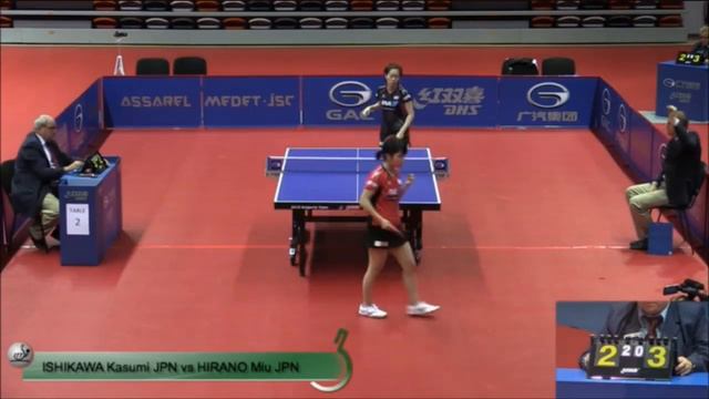 Bulgaria Open 2015 Highlights: ISHIKAWA Kasumi vs HIRANO Miu (1/4) смотреть онлайн