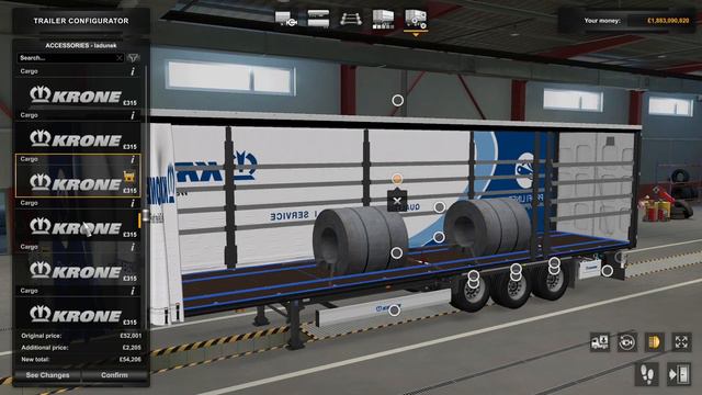 ETS2 1.48 Krone Profiliner SDP27 & Megaliner | Euro Truck Simulator 2 смотреть онлайн