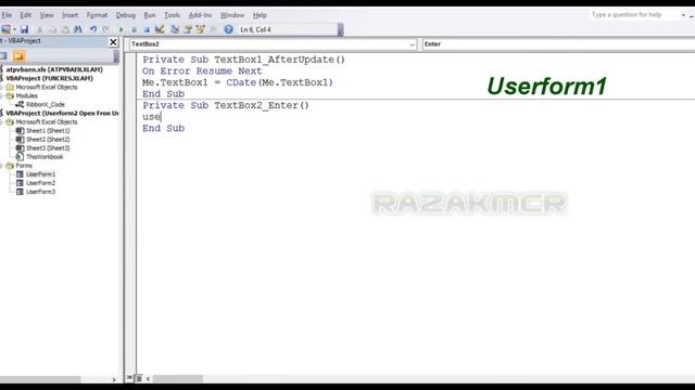 Create Transaction Form In Userform Excell VBA смотреть онлайн