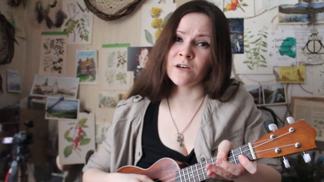 Наутилус Помпилиус - Крылья (ukulele cover by Лиса Волкова) | 30 дней укулельных каверов - день 25 смотреть онлайн