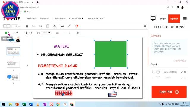 edit pdf files for free with I LOVE PDF, gratis online mudah tanpa instal aplikasi terbukti berhasi смотреть онлайн