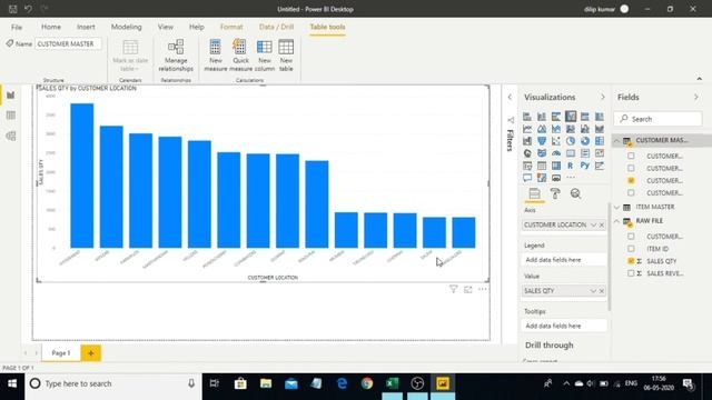 POWER BI - Relationships and Drill Down Concepts. смотреть онлайн