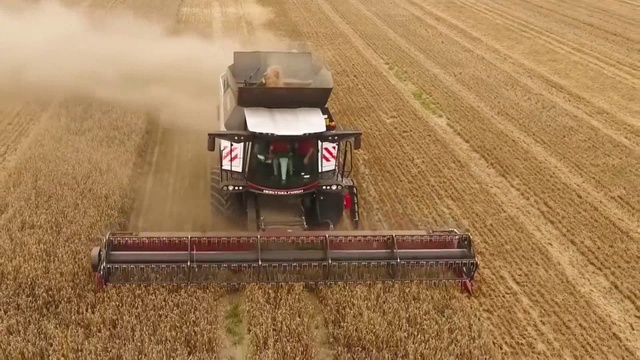 Новинка этого сезона - TORUM 770 -  уже закончил уборку