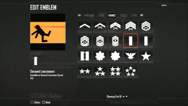 Call of Duty Black Ops 2 : Caution Sniper Emblem Tutorial смотреть онлайн