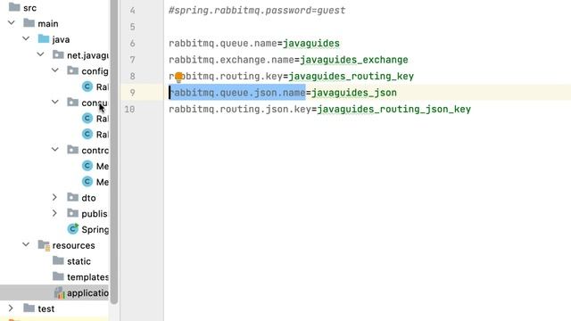 Spring Boot RabbitMQ Tutorial - #16 - Create RabbitMQ Consumer to Consume JSON Message смотреть онлайн