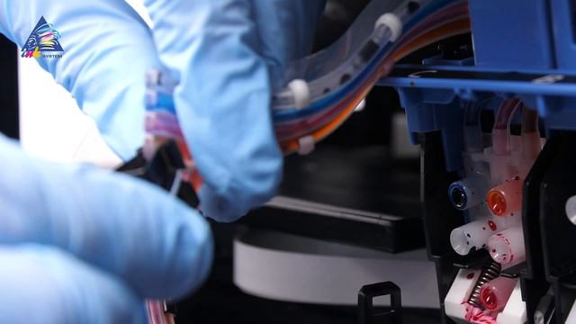 Как убрать воздух из шлейфа СНПЧ? Инструкция, как прокачать чернила в принтере Canon смотреть онлайн