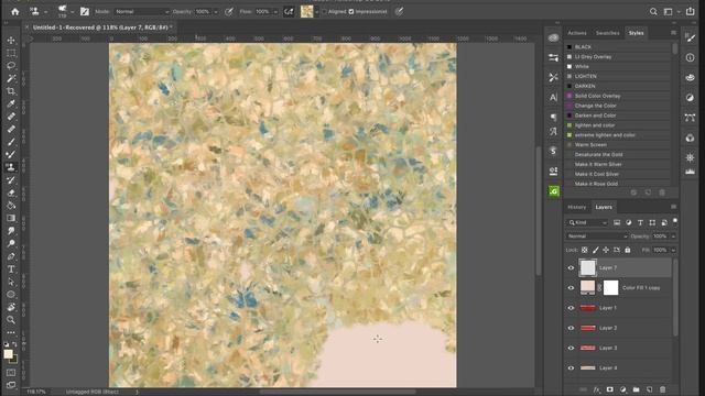 Create a Mosaic Pattern Background with a single Photoshop Brush смотреть онлайн