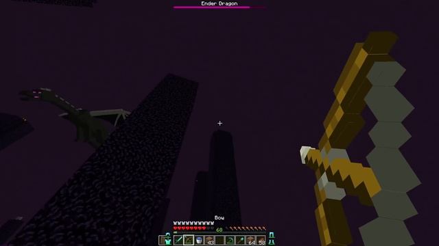 Minecraft Youtubers VS Player Controlled Ender Dragon... смотреть онлайн