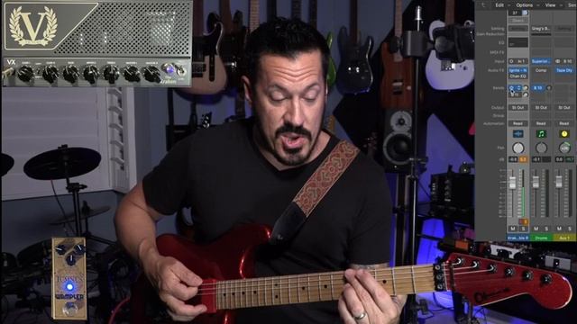 Metal guitar tones using Suhr Reactive Load & IR's with Victory Kraken head смотреть онлайн
