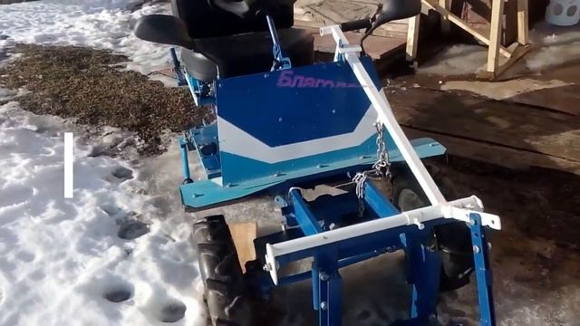 Обзор переднего адаптер для мотоблока. смотреть онлайн