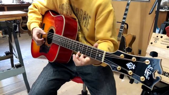 S.tsuji guitar D-28 model смотреть онлайн