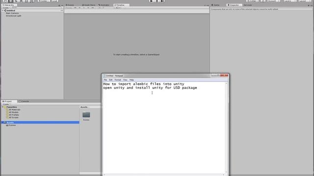 How to import Alembic files into unity смотреть онлайн