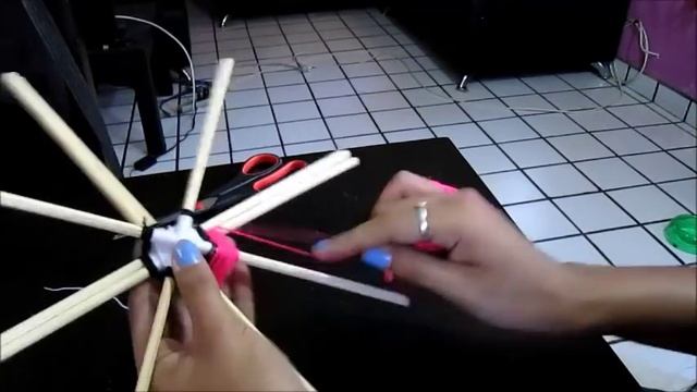 MANDALA TEJIDO 4 fases-8 puntas.(tutorial) смотреть онлайн