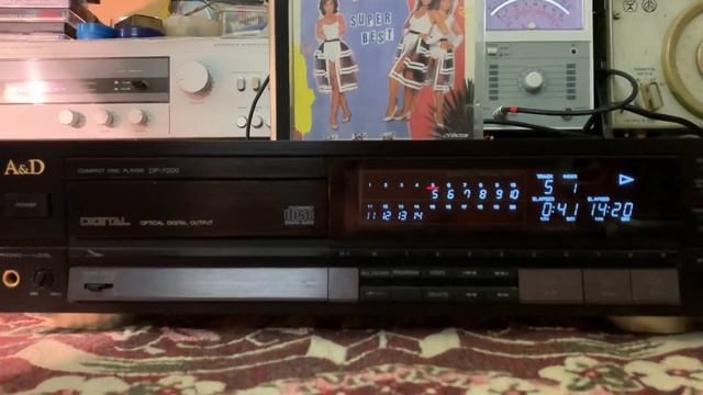 A&D DP-7000. CD выигрыватель смотреть онлайн
