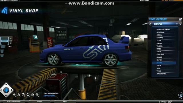How To Make STI Logo Nfs World