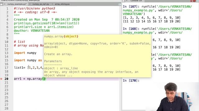 numpy Introduction and basic functions смотреть онлайн