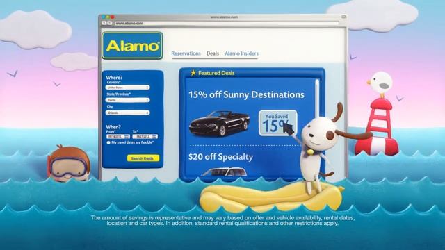 Getaways- Alamo Rent a car смотреть онлайн