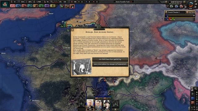 HOI4 Red Flood Free People of Gaul EP2 - Our Adventures in Spain смотреть онлайн