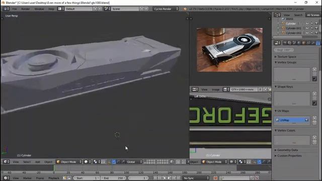 Nvidia GTX 1080 - Blender Speed Model смотреть онлайн