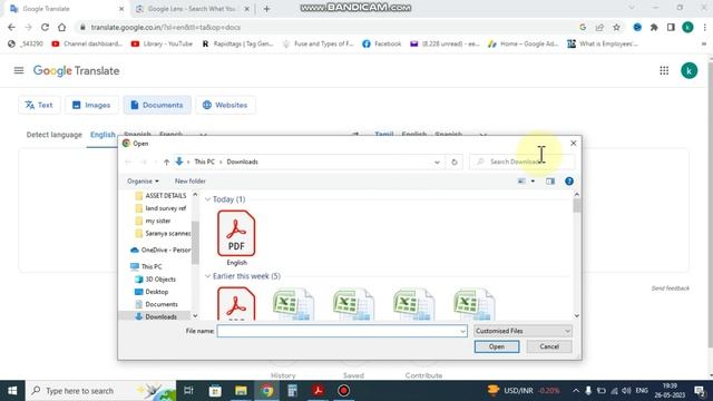 How to translate document from english to tamil | translate pdf word excel documents смотреть онлайн